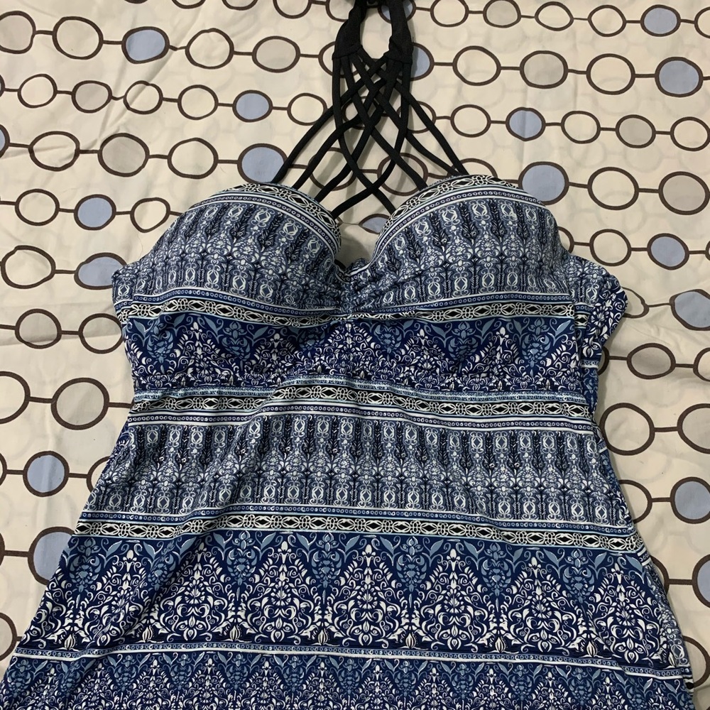 Halter Tankini Swim Top 💚